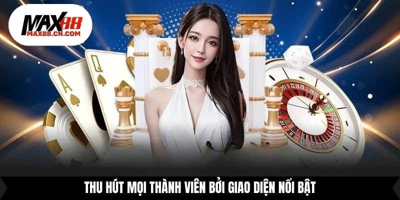 Thu hút mọi thành viên bởi giao diện nổi bật